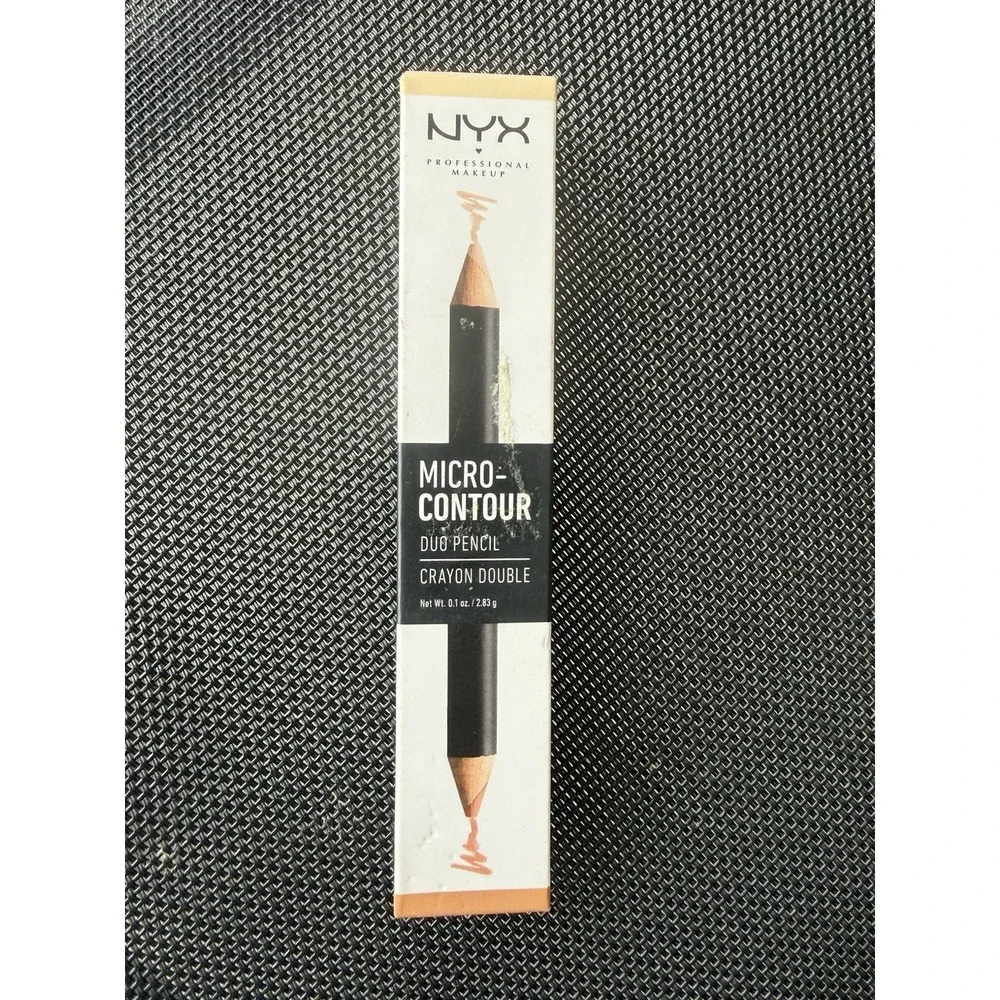 NYX Professional Makeup Micro-Contour Duo Pencil, Light Clair (MCDP01). NIB